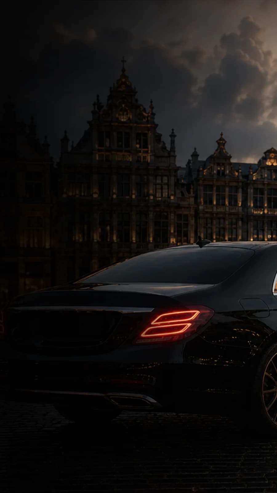 Private chauffeur at Brussels Grand Place